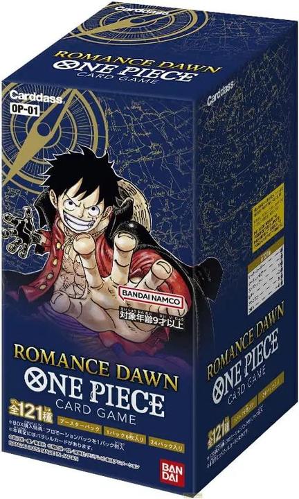 Image du produit One Piece Tcg - Romance Dawn Booster Jap 01 (Japonais, Affichage du booster)
