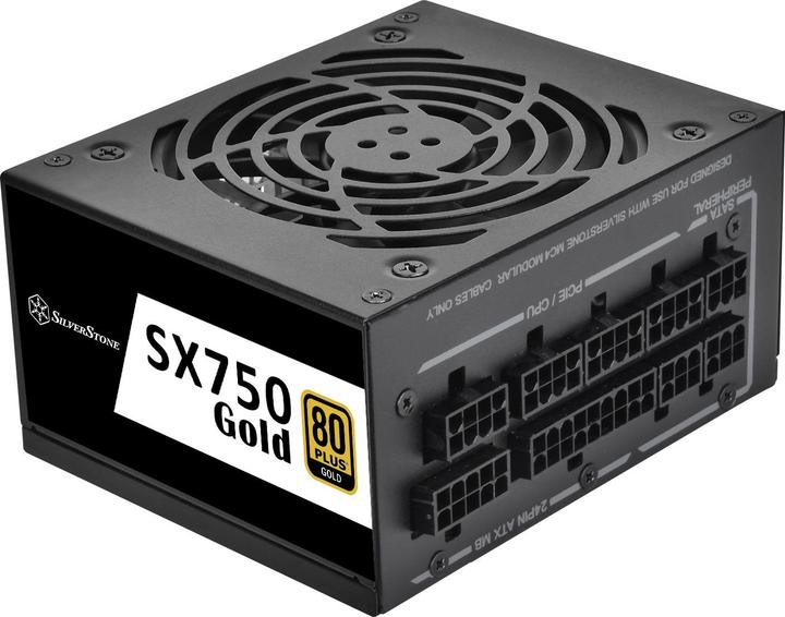 Actual product image Silverstone SST-SX750-G 80 PLUS Gold, modular - 750 Watt (750 W)