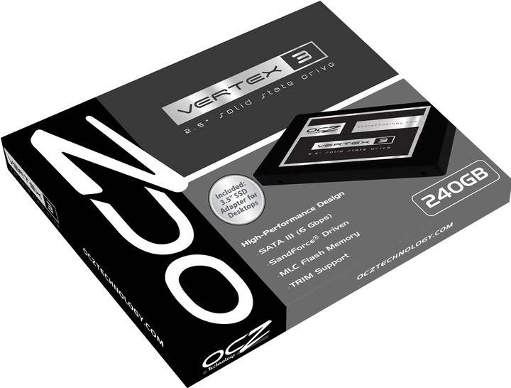 Produktbild OCZ SSD Vertex 3 (480 GB, 2.5")