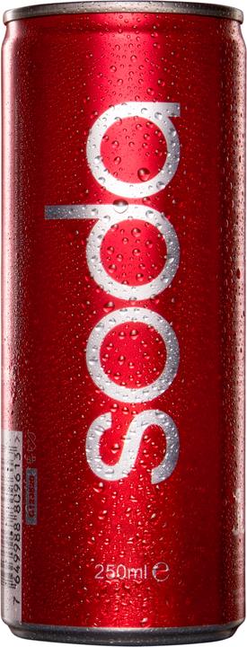 Actual product image Paido Soda Raspberry (24 x 25 cl)