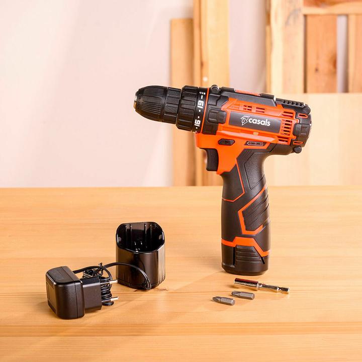 Actual product image Casals Batteridrevet elektrisk skruetrakker 12V CSC1205BC (Rechargeable battery operated)