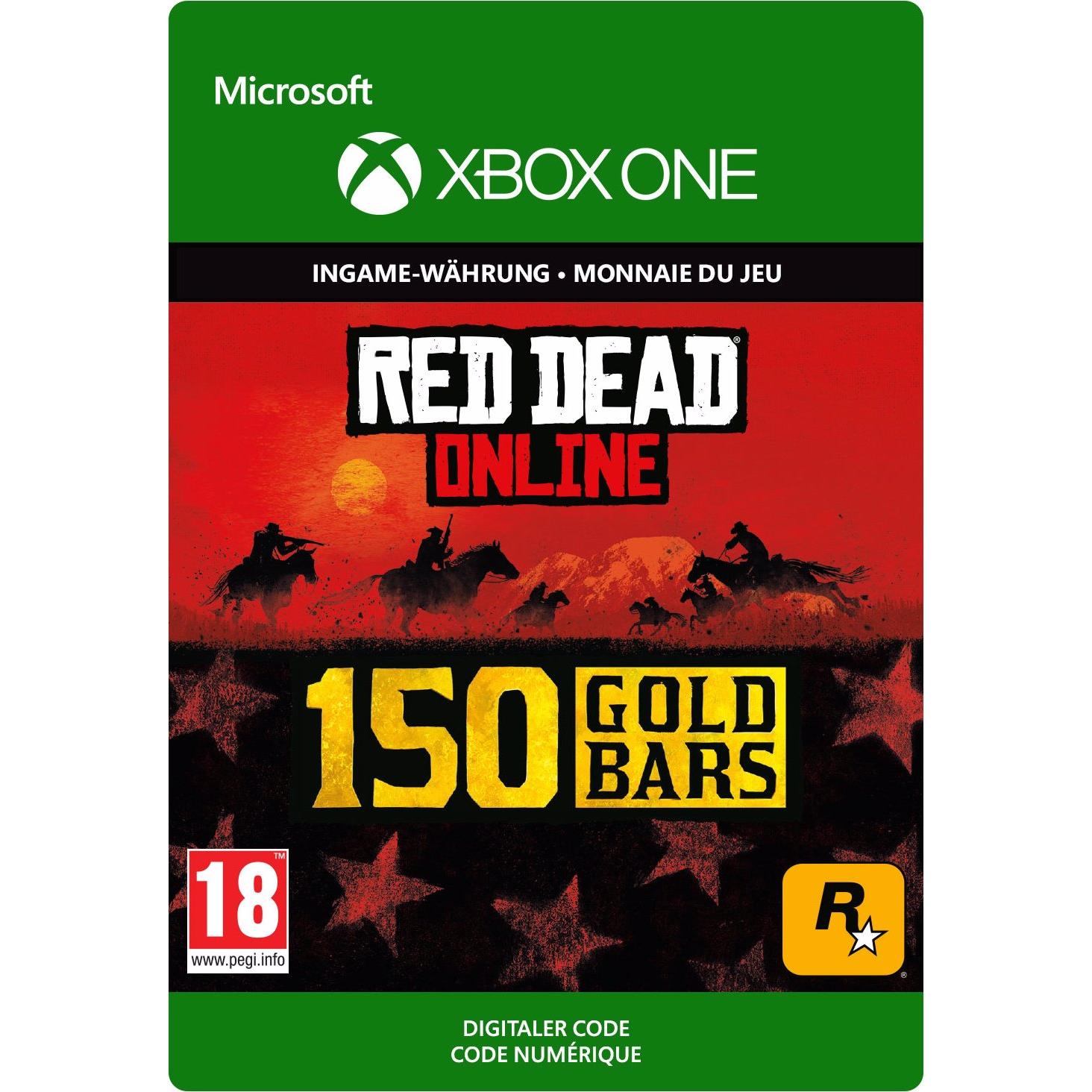 Microsoft Red Dead Redemption 2: 150 Gold Bars, Ingame Währung