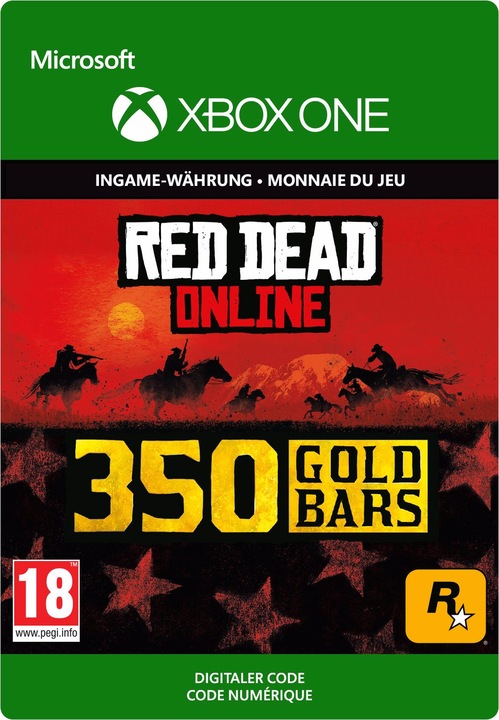 Actual product image Microsoft Red Dead Redemption 2: 350 Gold Bars