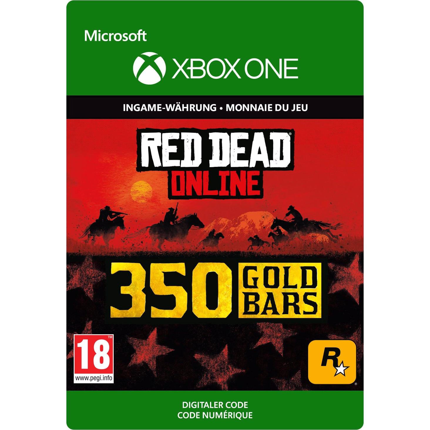 Microsoft Red Dead Redemption 2: 350 Gold Bars, Ingame Währung