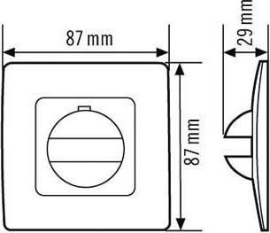 Immagine prodotto Esylux Coperchio IP20 bianco