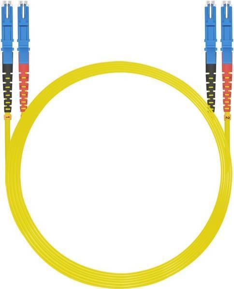 Produktbild Helos LWL E2000 Patch-Kabel (CAT6e, 5 m)