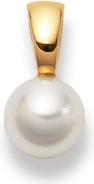 Image du produit Muau Pendentif or jaune 750 perle d'eau douce 13x7mm (Or jaune 750/18K)