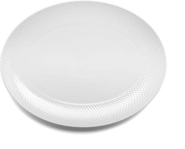 Actual product image Lyngby Rhombe Serving Tray 35 x 26,5 cm - White (201205)