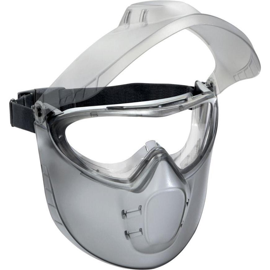 GYS, Occhiali protettivi + visiera, 5192047839 Luxuriöse Schutzmaske transparent
