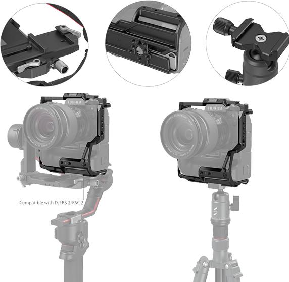 Productafbeelding SmallRig Multifunctionele kooi Fujifilm X-H2S met FT-XH/VG-XH batterijgreep 3933 (Greep)