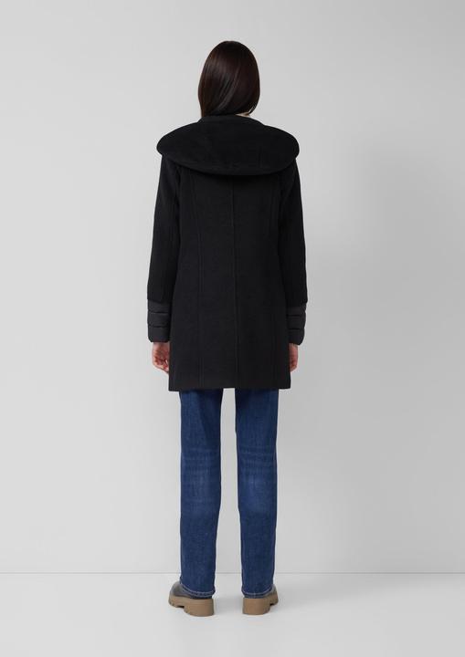 Produktbild S.Oliver Outdoor-Mantel Slim-Fit-Mantel aus Webware mit herausnehmbarem Steppeinsatz