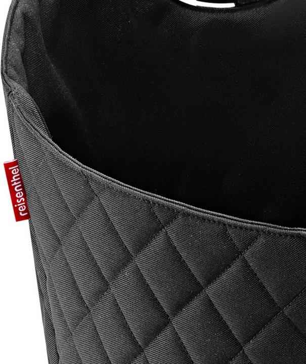 Produktbild reisenthel Aufbewahrungsbox Frame Rhombus Schwarz (42 x 40 cm, 35 l)