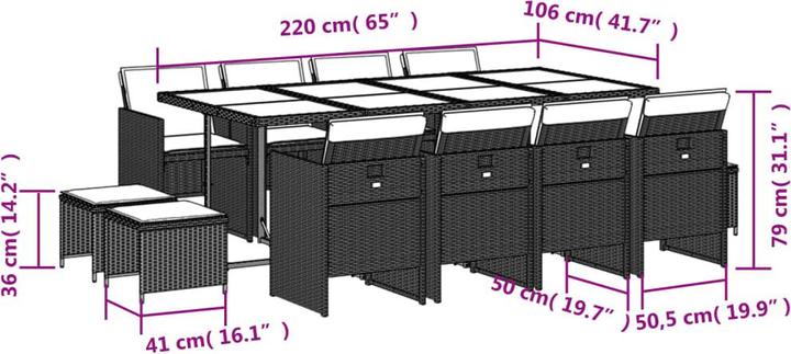 Produktbild vidaXL Weeping birch (106 cm)