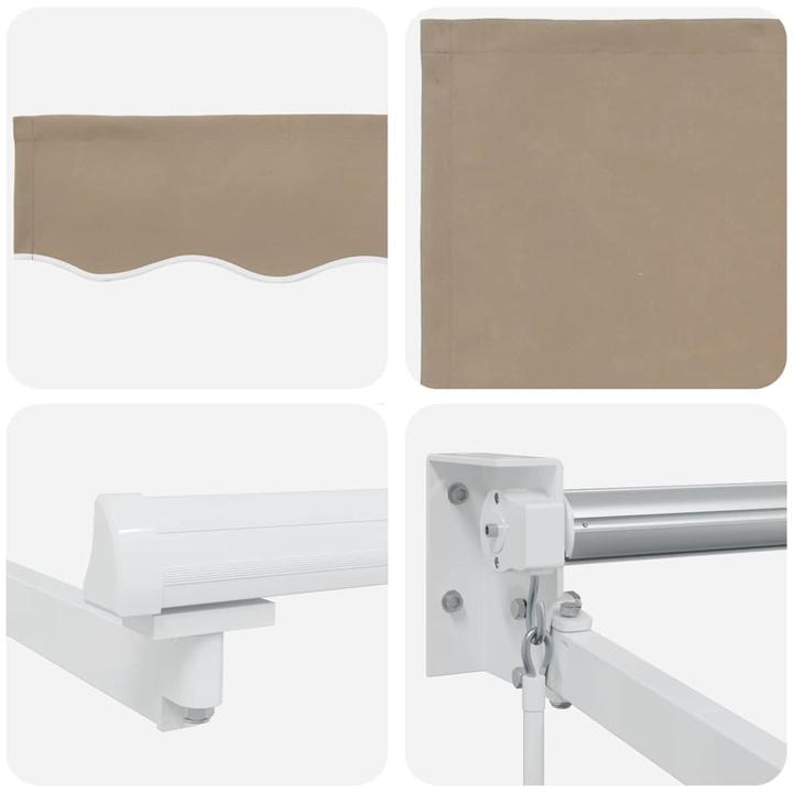 Actual product image vidaXL Retractable awning (2.50 m)