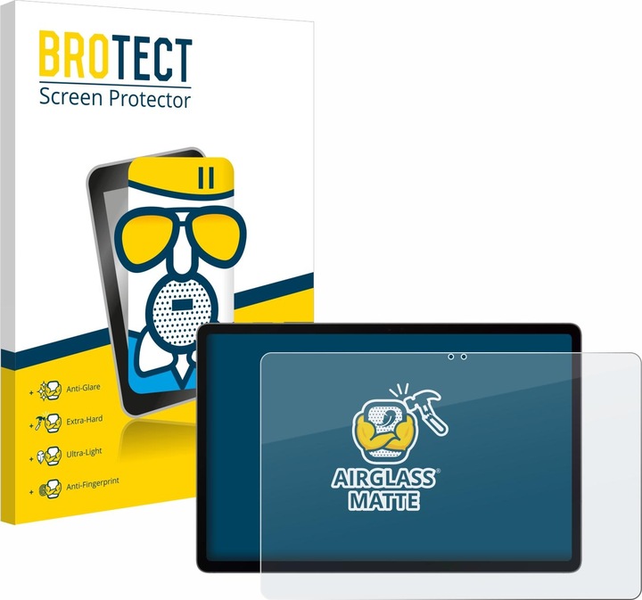Actual product image BROTECT AirGlass Glass Matte (1 Piece, Galaxy Tab S9 FE+)