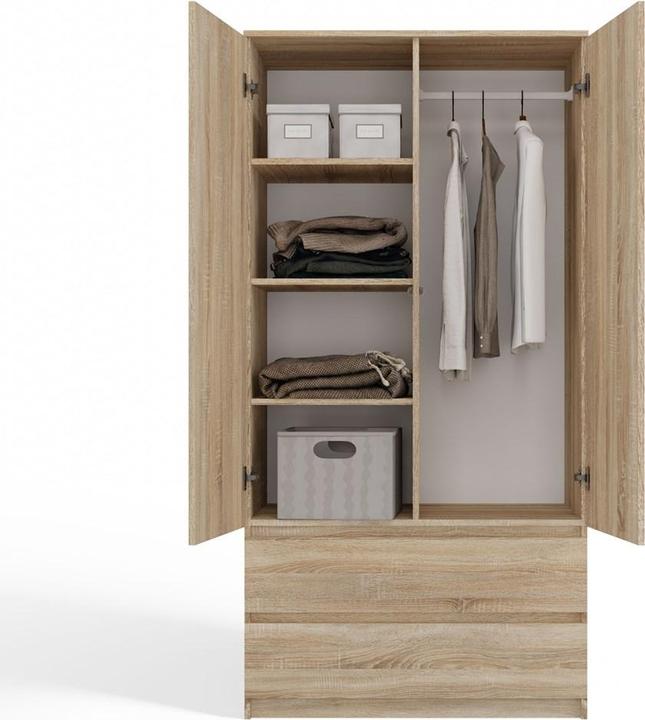 Image du produit Topeshop Szafa Malwa (90 x 50 x 180 cm)