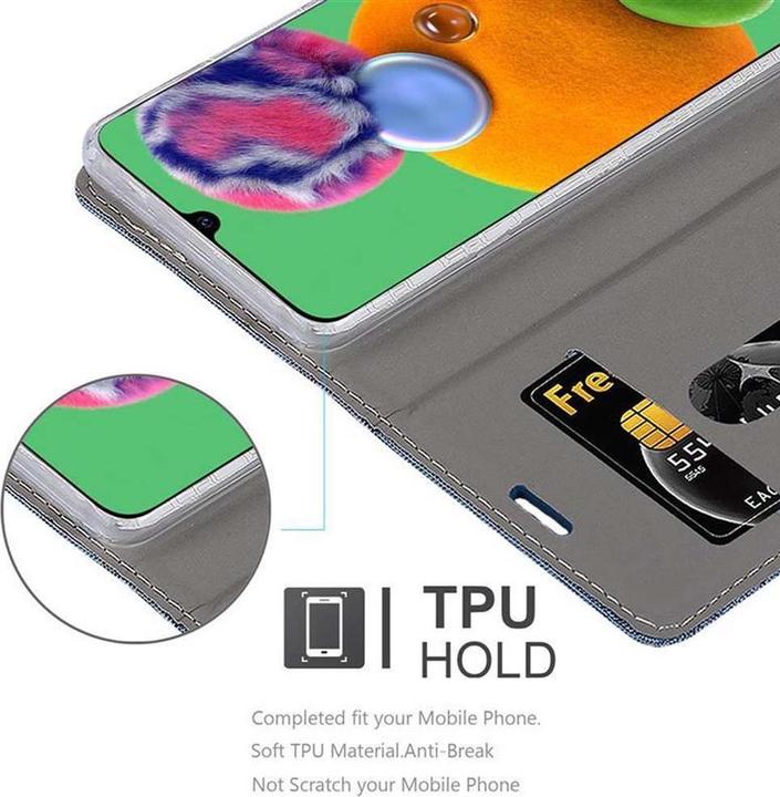 Image du produit Cadorabo Couverture look jeans Book (Samsung Galaxy A90 5G)