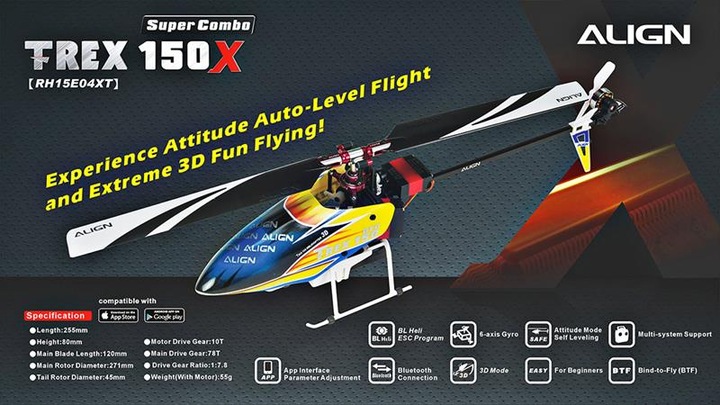 Produktbild Align T-Rex 150X Super Combo