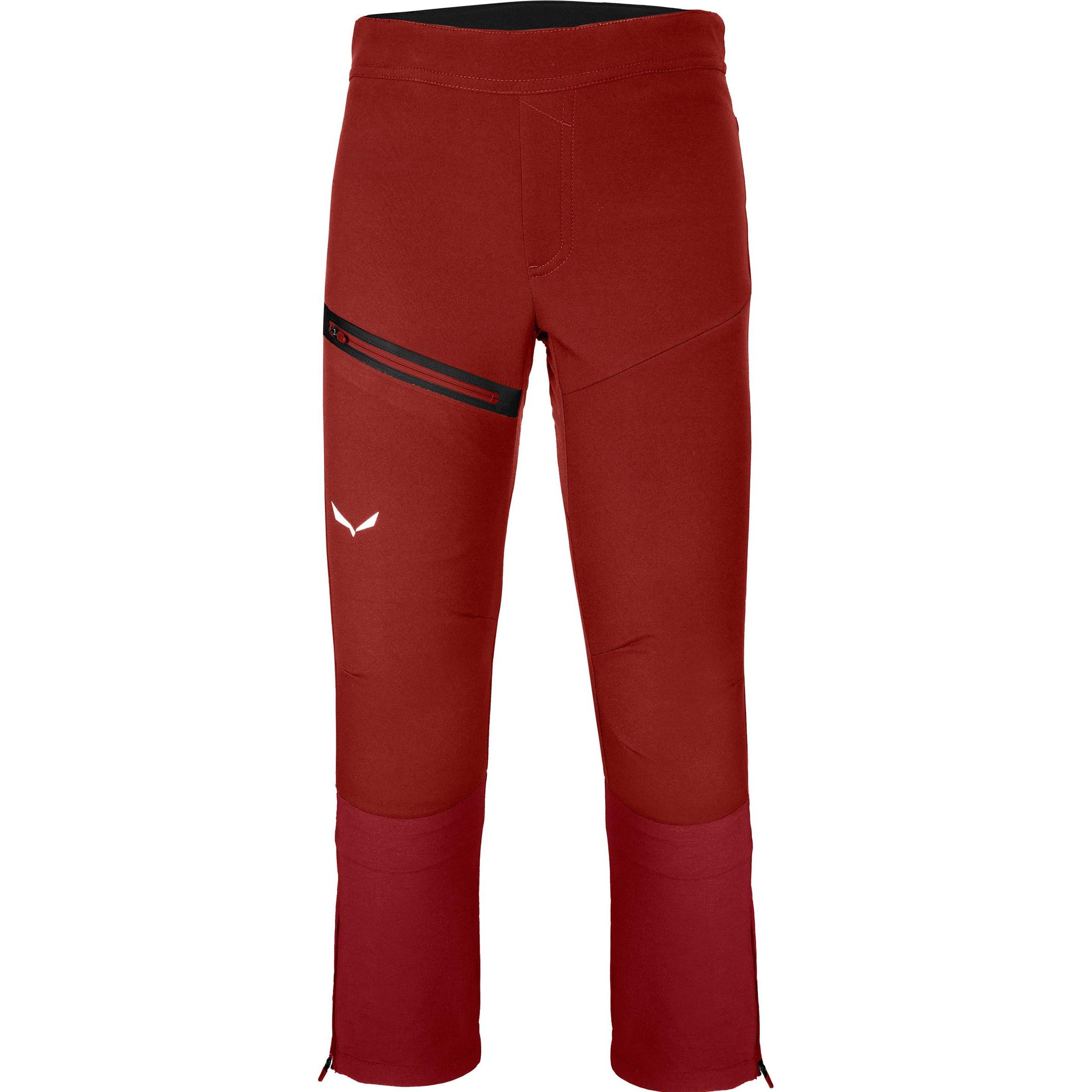 Salewa, Herren, Outdoorhose, Puez Stormwall Kinderhosen (152), Rot, 152