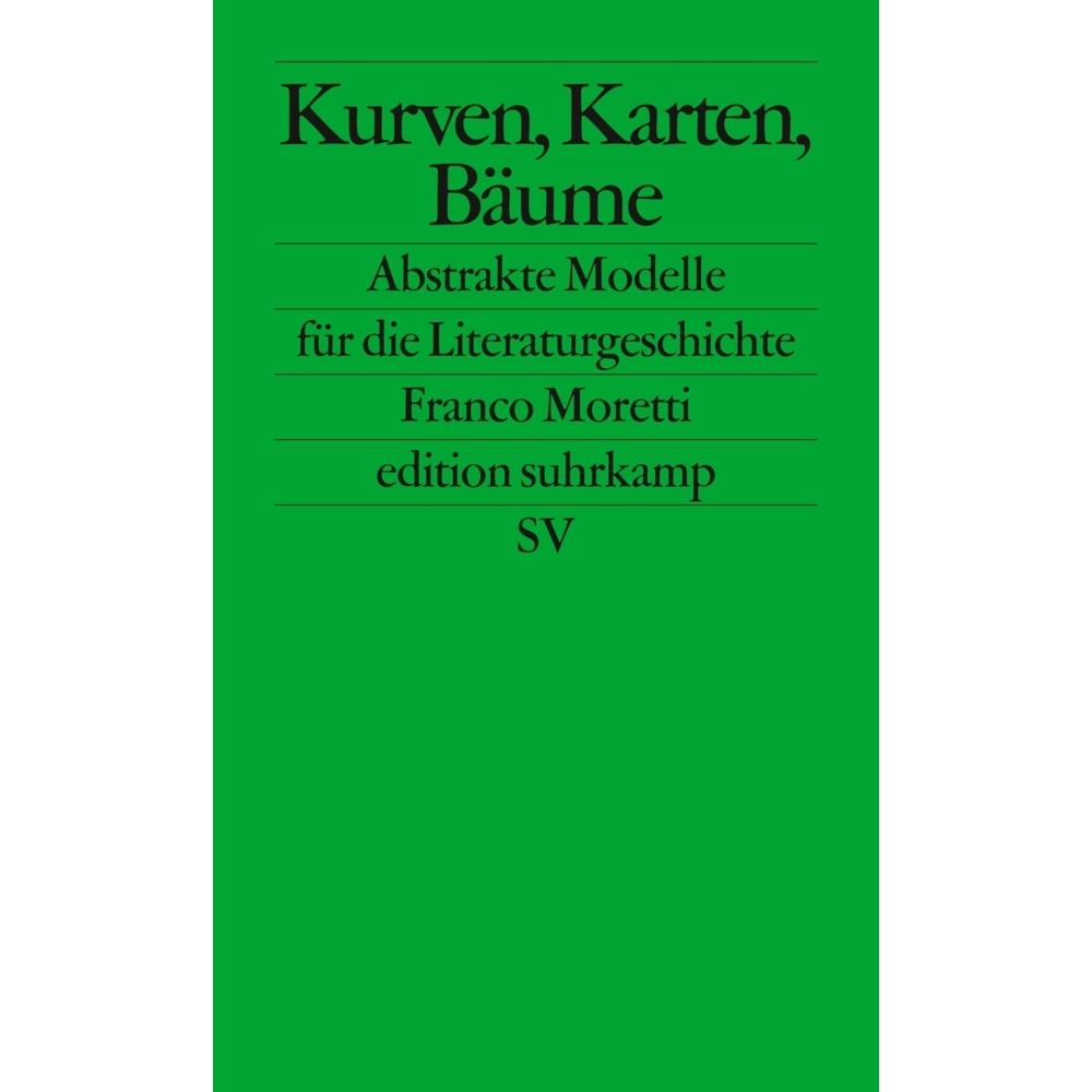 Kurven, Karten, Stammbäume, Fachbücher von Franco Moretti