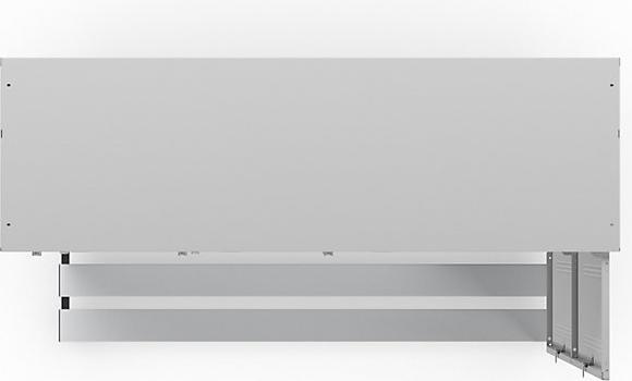 Actual product image Wolf Half height wardrobe with bench base (160 cm, 214 cm)