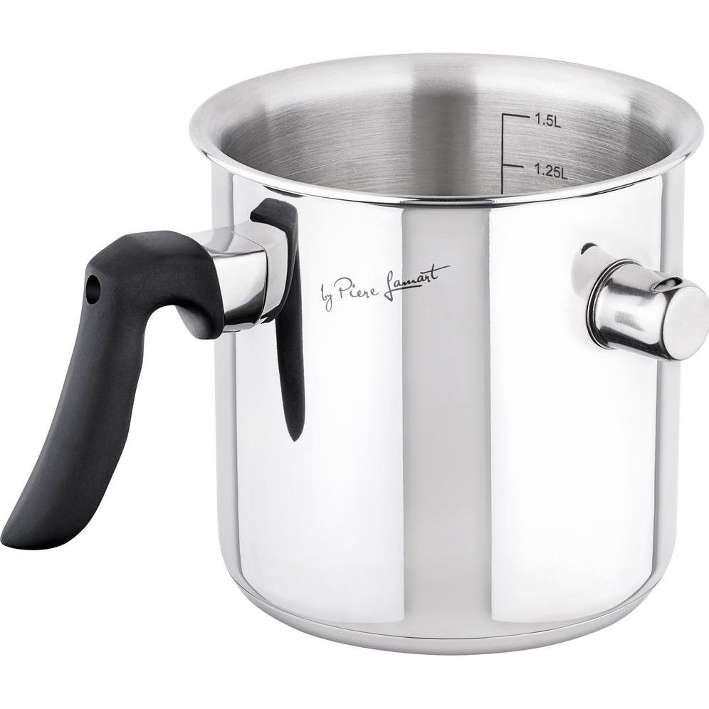 Lamart LT1068, Pfanne + Kochtopf, Silber
