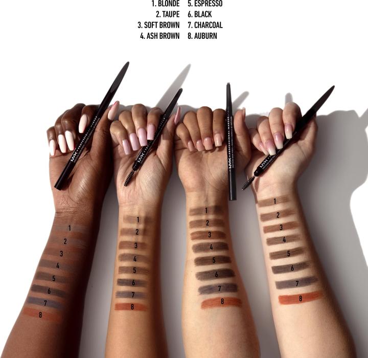 Actual product image NYX Professional Make-Up Precision (Ash Brown)