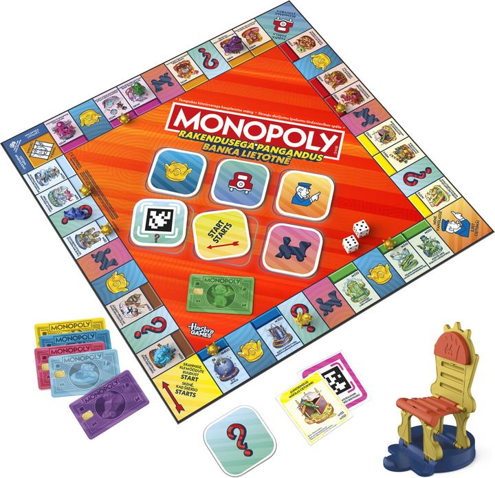 Produktbild Monopoly HAS MON Board game App Banking, EST/LAT (Estnisch, Lettisch)