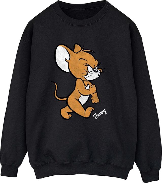 Immagine prodotto Tom & Jerry Felpa da donna/ragazzo in cotone Angry Mouse (M)