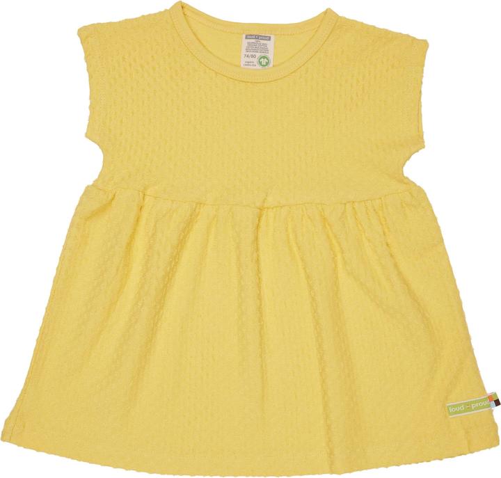 Produktbild loud + proud Kleid aus Ftee mit Punkten Gold (110, 116)