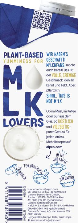 Immagine prodotto Alpro Non latte (1 x 100 cl)