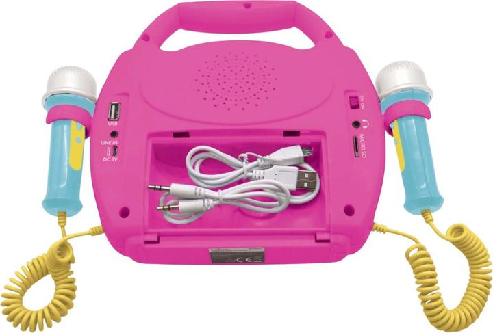 Actual product image Lexibook Minnie Mouse Bluetooth Speaker with Light Effects and Microphone, Battery Rechargeable