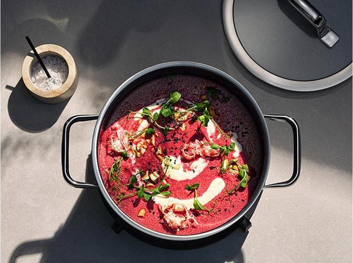 Produktbild WMF Topf-Set Fusiontec® Essential Pro schwarz 4-tlg. (24 x 32.50 cm)