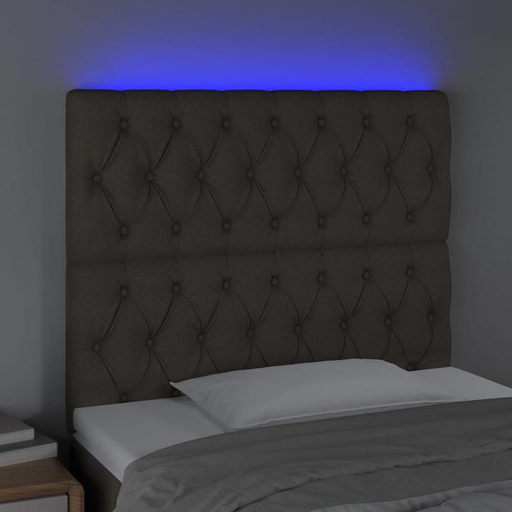 Actual product image vidaXL LED Kopfteil (100 x 7 x 128 cm)