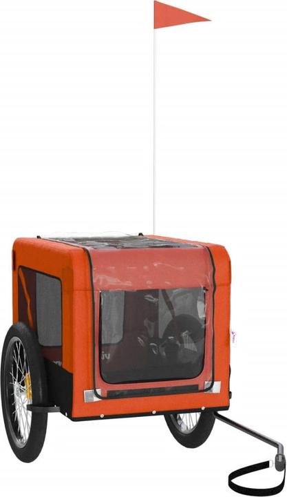 Actual product image vidaXL Fahrradanhänger Hund