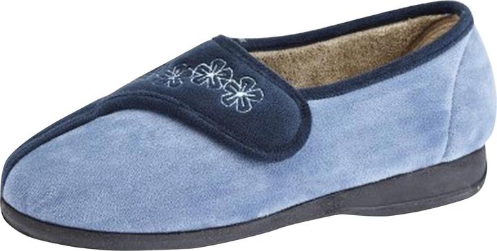 Actual product image Universal Textiles Gemma velcro slippers (40.5)