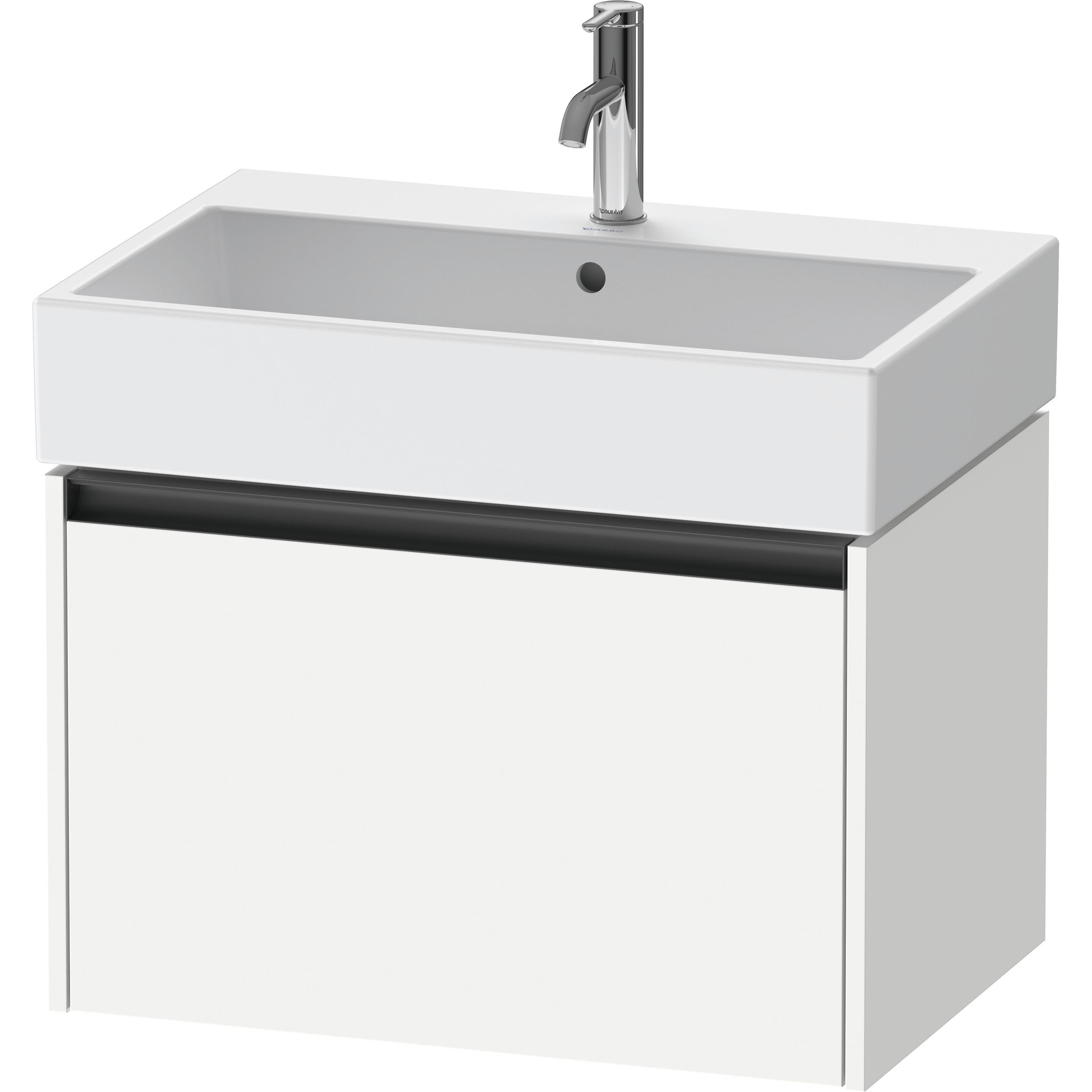 Duravit, Armadietto bagno, Mobiletto Ketho.2 684x440x460mm bianco opaco (68.40 x 46 x 44 cm)