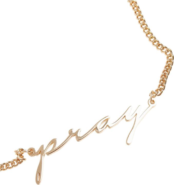 Actual product image Mister Tee Pray Necklace (70% iron, 30% Stainless steel)