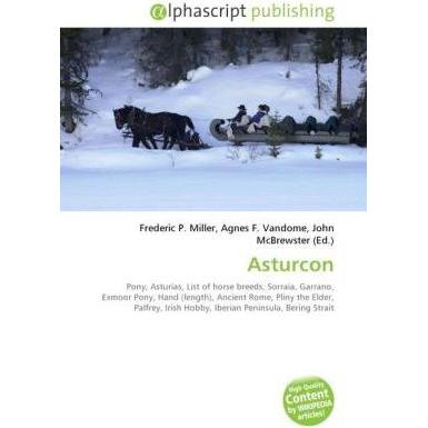 Asturcon, Fachbücher von Frederic P. Miller, John McBrewster, Agnes F. Vandome