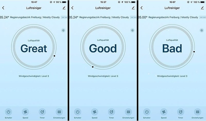 Produktbild Sichler 6-Stufen-Luftreiniger mit UV und Ionisator, Alexa-kompatibel (19 m²)