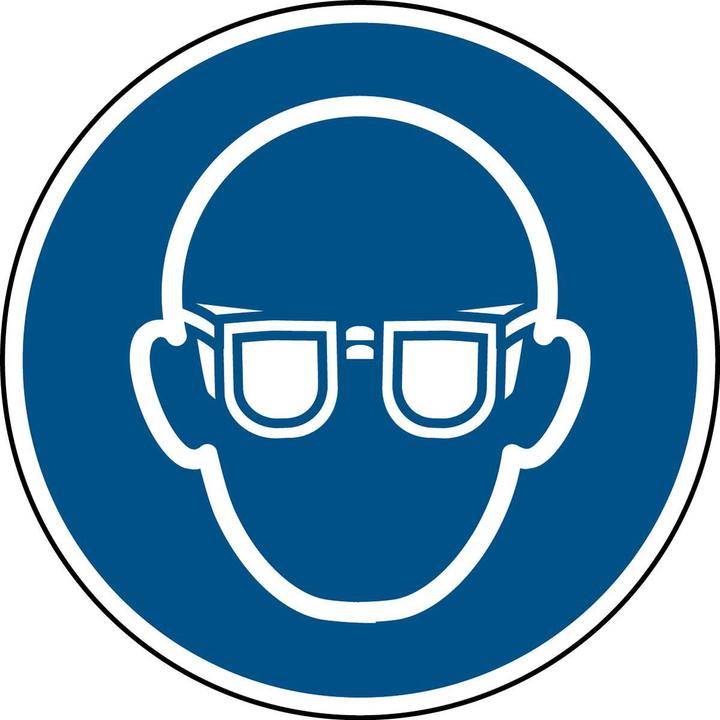 Actual product image Brady Wear eye protection - ISO 7010