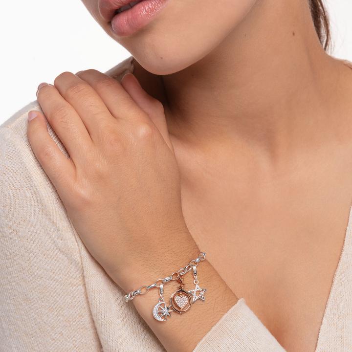Produktbild Thomas Sabo Charm-Anhänger Herz Pavé Roségold (925er Silber)