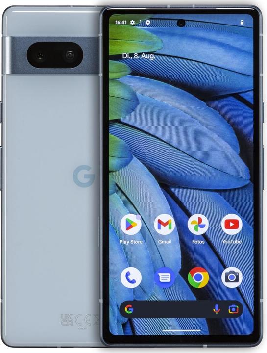 Actual product image Google Pixel 7a (128 GB, Sea, 6.10", SIM + eSIM, 5G)