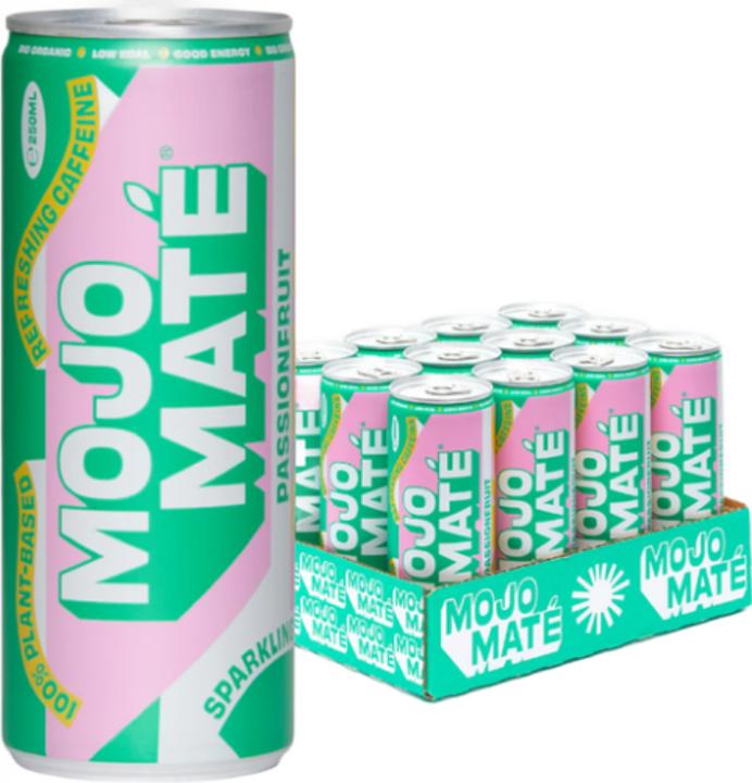 Produktbild Mojo Maté BIO Passionfruit (12 x 25 cl)