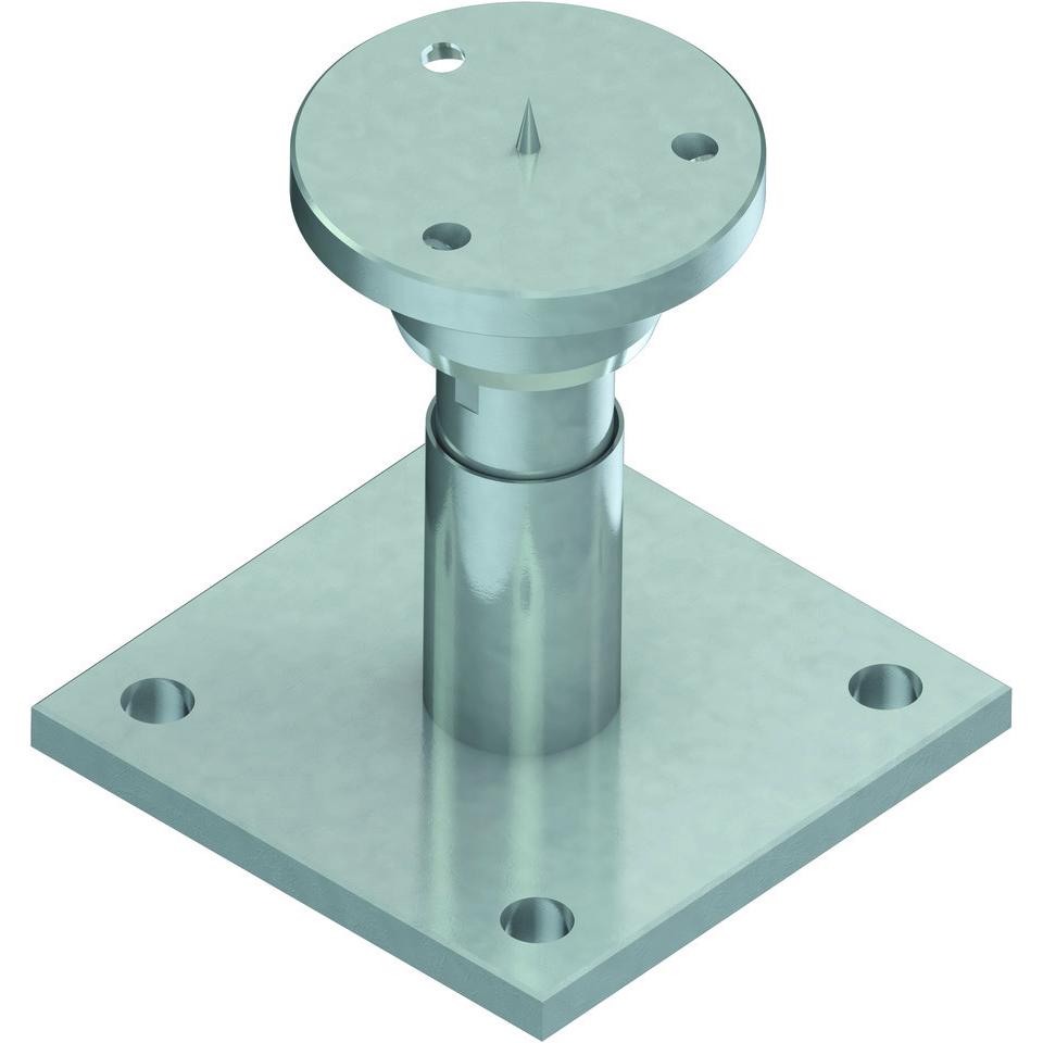 Sherpa, Baubeschläge + Holzverbinder, Stützenfüsse Power Base C (Stützenfuss, 1 Stk.)