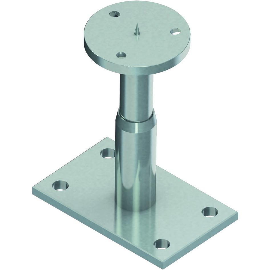 Sherpa, Baubeschläge + Holzverbinder, Stützenfüsse Power Base F (Stützenfuss, 1 Stk.)
