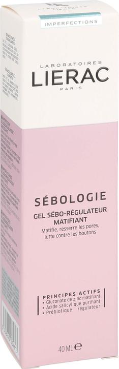 Produktbild Lierac Gel Sébo régu Mat (40 ml, Gesichtsgel)