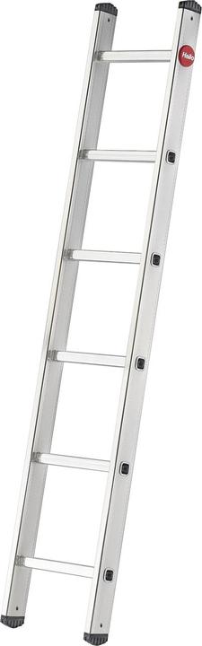 Actual product image Hailo S60 ProfiStep uno, aluminium single ladder, 6 rungs (Single ladder, 80 cm)