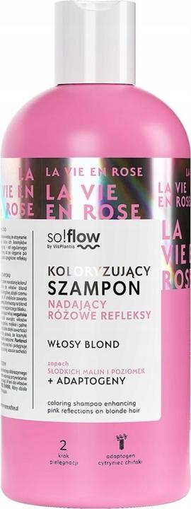 Image du produit Vis Plantis SO!FLOW Shampooing pour cheveux blonds 300ml (300 ml, Shampoing liquide)