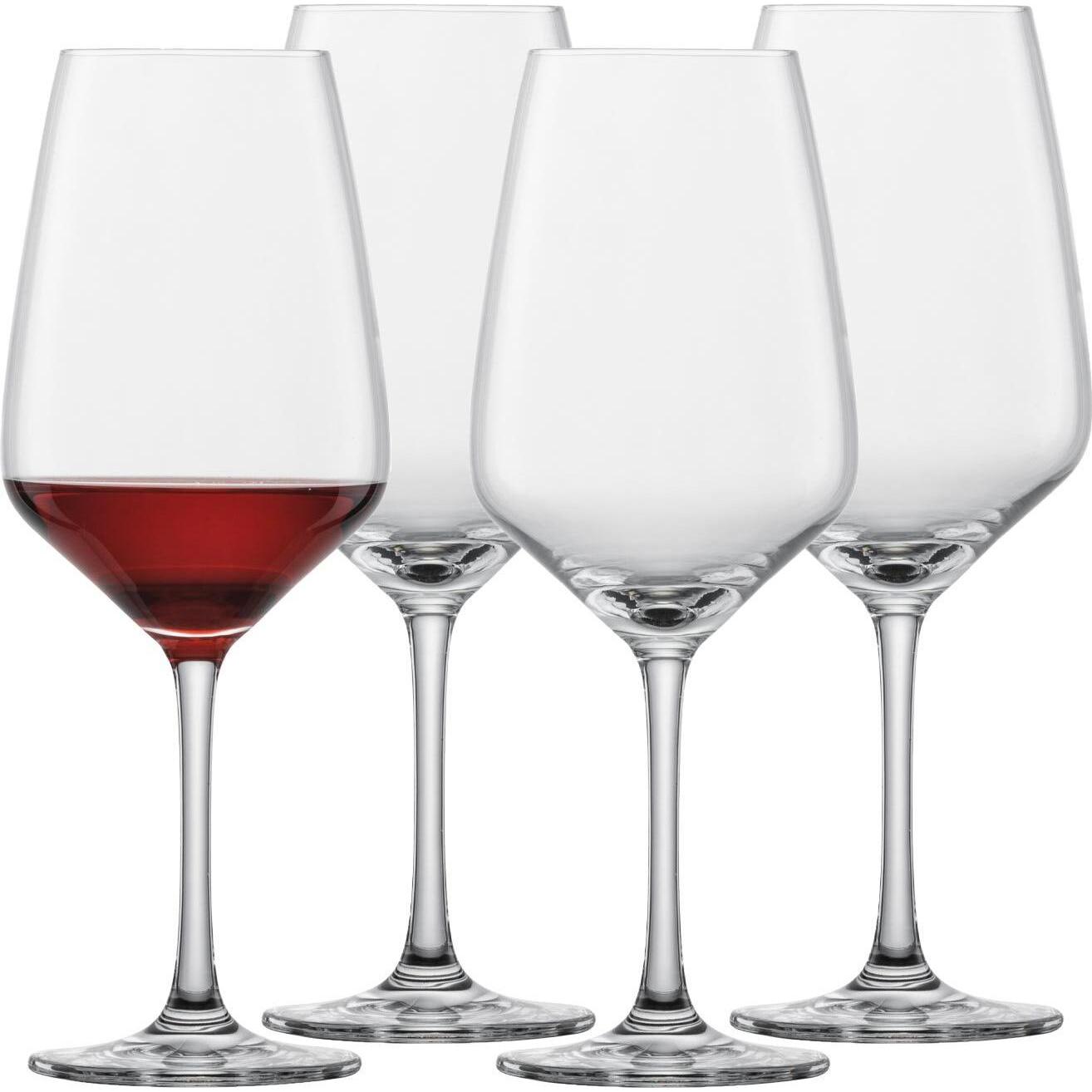 Schott Zwiesel Rotweinglas Tulip 1 4 Stück, Weingläser, Transparent